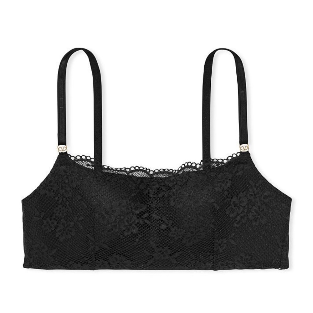 Love Cloud Lace Straight-neck Lounge Bra NWT